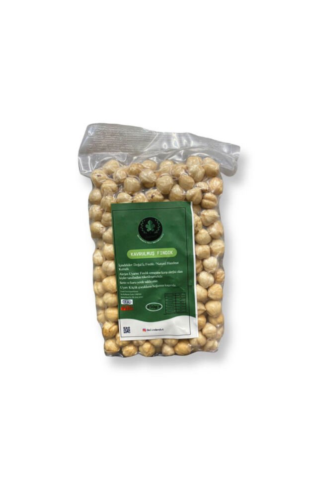 Doğal Kavrulmuş Organik Fındık Içi (VAKUMLU) 250gr