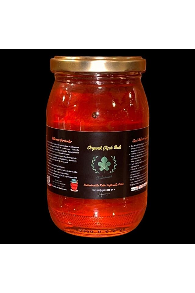 Yeni Mahsül Doğal Organik Çiçek Balı 450 gr