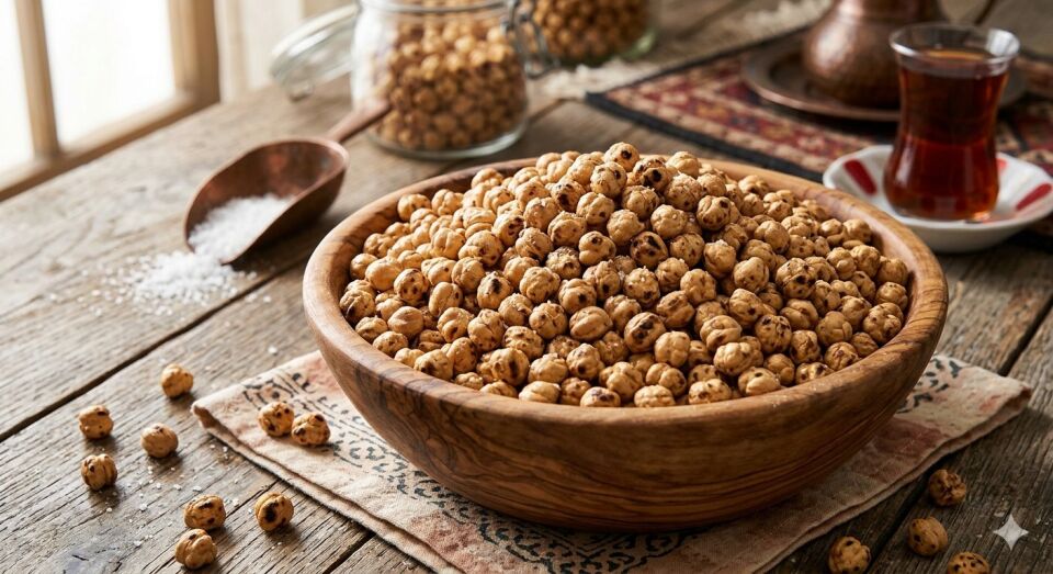 Dalındandut Çifte Kavrulmuş Sarı Leblebi (Tuzlu) 250 gr