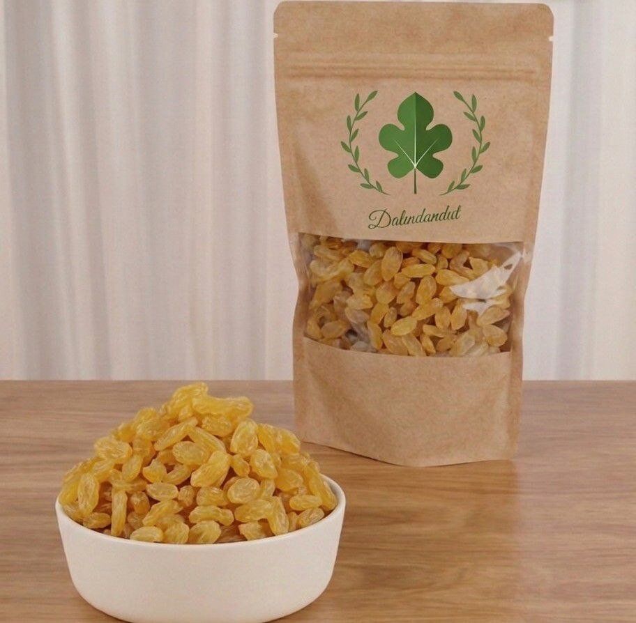 Çekirdeksiz Sarı İran Üzümü Yeni Mahsül 100 GR